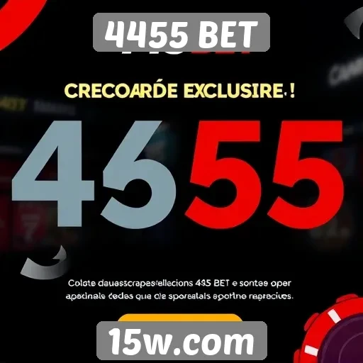 4455 BET oferece promoções para novos jogadores