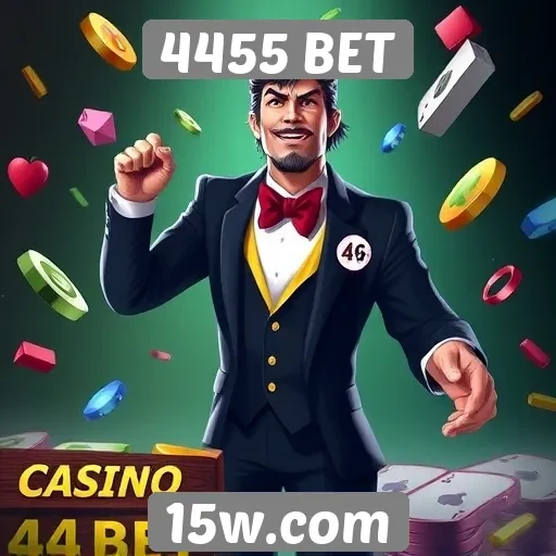 Variedade de jogos disponíveis no 4455 BET